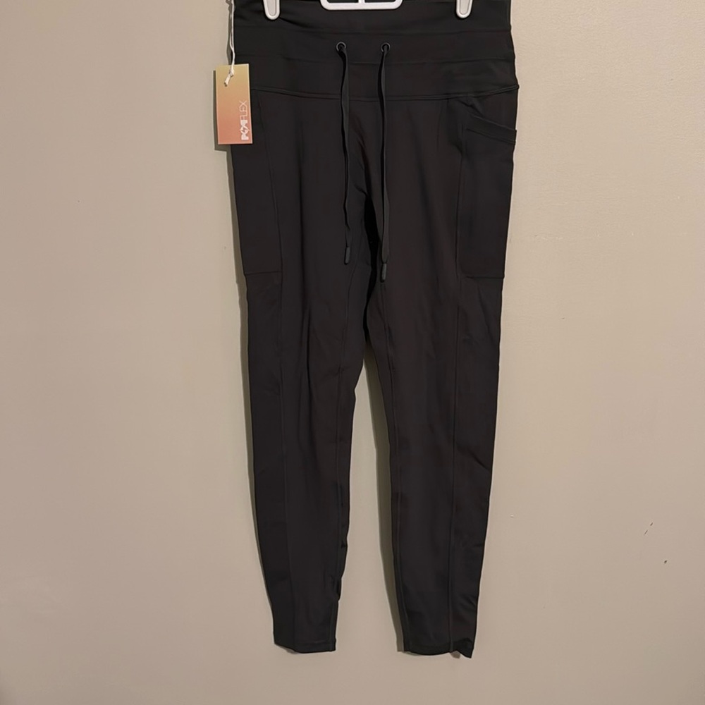 Pop flex drawstring tights